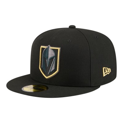 Бейсболка Vegas Golden Knights New Era Black Color Pop 59FIFTY