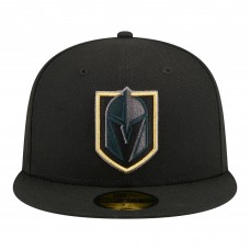 Бейсболка Vegas Golden Knights New Era Black Color Pop 59FIFTY