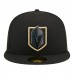 Бейсболка Vegas Golden Knights New Era Black Color Pop 59FIFTY