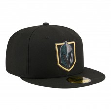 Бейсболка Vegas Golden Knights New Era Black Color Pop 59FIFTY