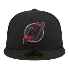 Джерси New Devils New Era Black Color Pop 59FIFTY Fitted Hat Джерси New Devils New Era Black Color Pop 59FIFTY Fitted Hat