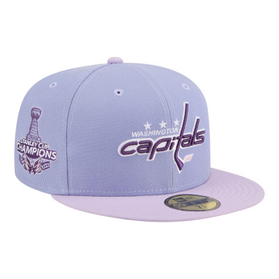 Бейсболка Washington Capitals New Era Purple/Light Purple Lavender Bloom 59FIFTY