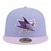 Бейсболка San Jose Sharks New Era Light Purple/Purple Lavender Bloom 59FIFTY