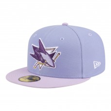 Бейсболка San Jose Sharks New Era Light Purple/Purple Lavender Bloom 59FIFTY