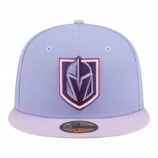 Бейсболка Vegas Golden Knights New Era Light Purple/Purple Lavender Bloom 59FIFTY