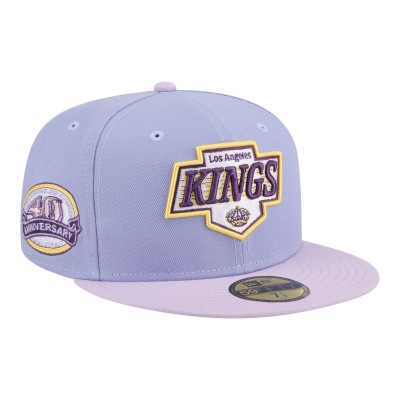 Бейсболка Los Angeles Kings New Era Light Purple/Purple Lavender Bloom 59FIFTY