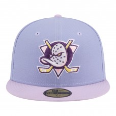 Бейсболка Anaheim Ducks New Era Light Purple/Purple Lavender Bloom 59FIFTY