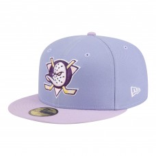 Бейсболка Anaheim Ducks New Era Light Purple/Purple Lavender Bloom 59FIFTY