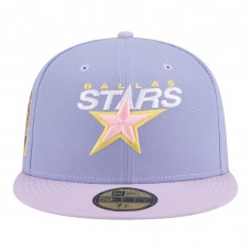 Бейсболка Dallas Stars New Era Light Purple/Purple Lavender Bloom 59FIFTY