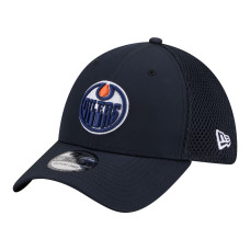 Бейсболка Edmonton Oilers New Era Navy Logo 39THIRTY