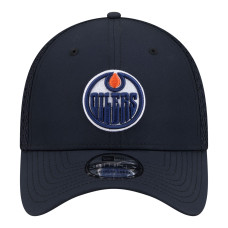 Бейсболка Edmonton Oilers New Era Navy Logo 39THIRTY