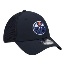 Бейсболка Edmonton Oilers New Era Navy Logo 39THIRTY
