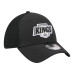 Бейсболка Los Angeles Kings New Era Black Logo 39THIRTY