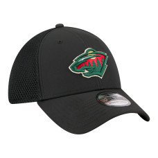 Бейсболка Minnesota Wild New Era Black Logo 39THIRTY Бейсболка Minnesota Wild New Era Black Logo 39THIRTY