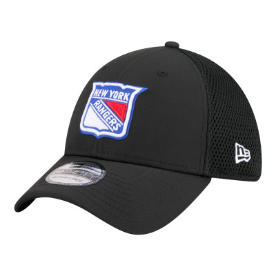 Бейсболка New York Rangers New Era Black Logo 39THIRTY