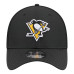 Бейсболка Pittsburgh Penguins New Era Black Logo 39THIRTY