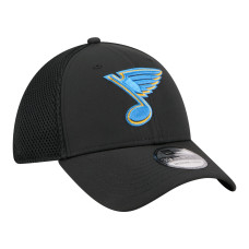 Бейсболка St. Louis Blues New Era Black Logo 39THIRTY