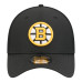 Бейсболка Boston Bruins New Era Black Logo 39THIRTY