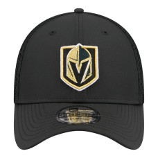 Бейсболка Vegas Golden Knights New Era Black Logo 39THIRTY