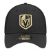 Бейсболка Vegas Golden Knights New Era Black Logo 39THIRTY