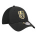 Бейсболка Vegas Golden Knights New Era Black Logo 39THIRTY