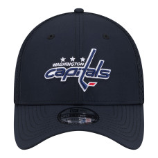 Бейсболка Washington Capitals New Era Navy Logo 39THIRTY