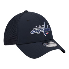 Бейсболка Washington Capitals New Era Navy Logo 39THIRTY