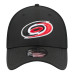 Бейсболка Carolina Hurricanes New Era Black Logo 39THIRTY