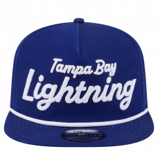 Бейсболка Tampa Bay Lightning New Era Blue Team Text Golfer