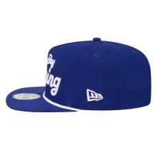 Бейсболка Tampa Bay Lightning New Era Blue Team Text Golfer