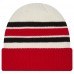Carolina Hurricanes New Era Cream/Red Vintage Cuffed Knit Hat