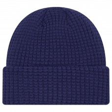 Tampa Bay Lightning New Era Blue Waffle Cuffed Knit Hat