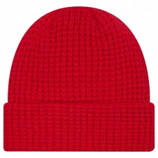 Carolina Hurricanes New Era Red Waffle Cuffed Knit Hat