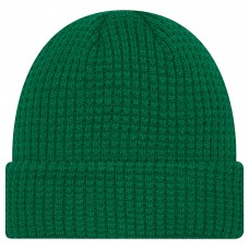 Dallas Stars New Era Kelly Green Waffle Cuffed Knit Hat