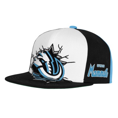Подростковая Utah Mammoth Mitchell & Ness Navy Mascot Snapback Hat