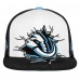 Подростковая Utah Mammoth Mitchell & Ness Navy Mascot Snapback Hat