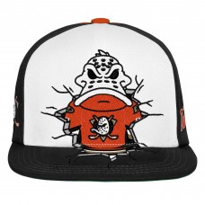 Подростковая Anaheim Ducks Mitchell & Ness Orange Mascot Snapback Hat