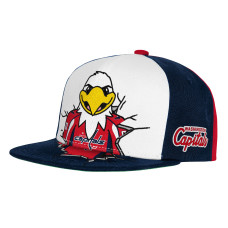 Подростковая Washington Capitals Mitchell & Ness Navy Mascot Snapback Hat