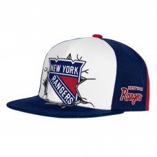 Подростковая New York Rangers Mitchell & Ness Navy Mascot Snapback Hat