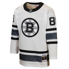 Детская джерси Boston Bruins David Pastrnak Mitchell & Ness White 2019 All-Star Game Power Play