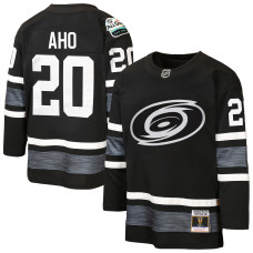 Подростковая Carolina Hurricanes Sebastian Aho Mitchell & Ness Black 2019 All-Star Game Power Play Jersey