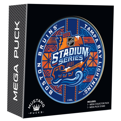 Boston Bruins vs. Tampa Bay Lightning 2026 NHL Stadium Series Mega Puck
