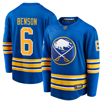 Джерси Buffalo Sabres Zach Benson Fanatics Royal Home Breakaway