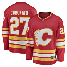 Джерси Calgary Flames Matt Coronato Fanatics Red Home Breakaway