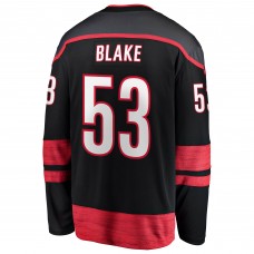 Джерси Carolina Hurricanes Jackson Blake Fanatics Black Home Breakaway