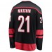 Джерси Carolina Hurricanes Alexander Nikishin Fanatics Black Home Breakaway