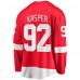 Джерси Detroit Red Wings Marco Kasper Fanatics Red Home Breakaway