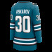 Женская джерси San Jose Sharks Yaroslav Askarov Fanatics Teal Home Breakaway
