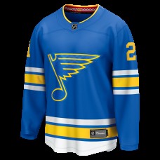 Джерси St. Louis Blues Jimmy Snuggerud Fanatics Blue Home Breakaway