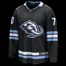 Джерси Utah Mammoth Karel Vejmelka Fanatics Black Home Breakaway